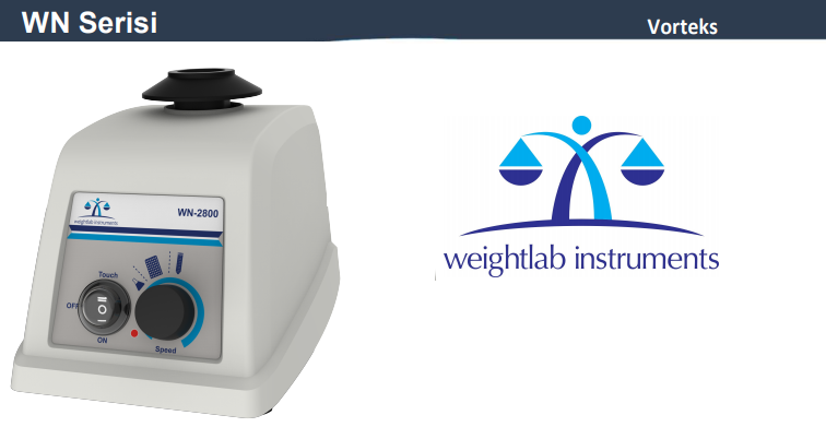 Weightlab wn-v2800 vorteks karıştırıcı